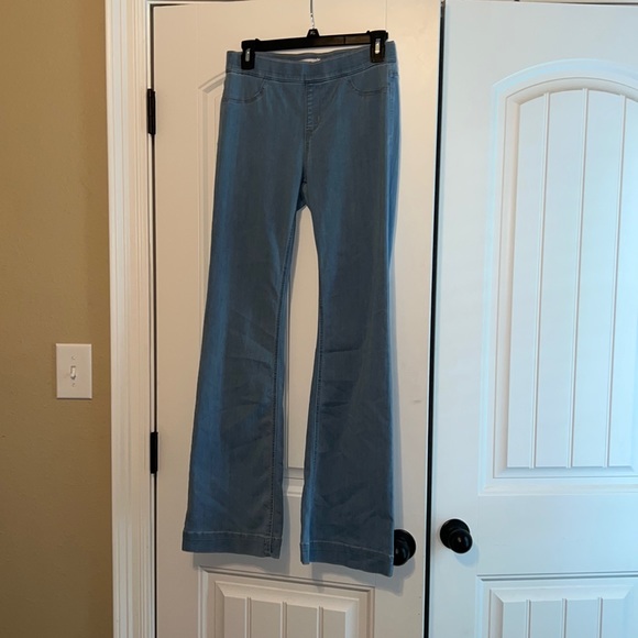 Cello Denim - Light wash pull on flare jeans